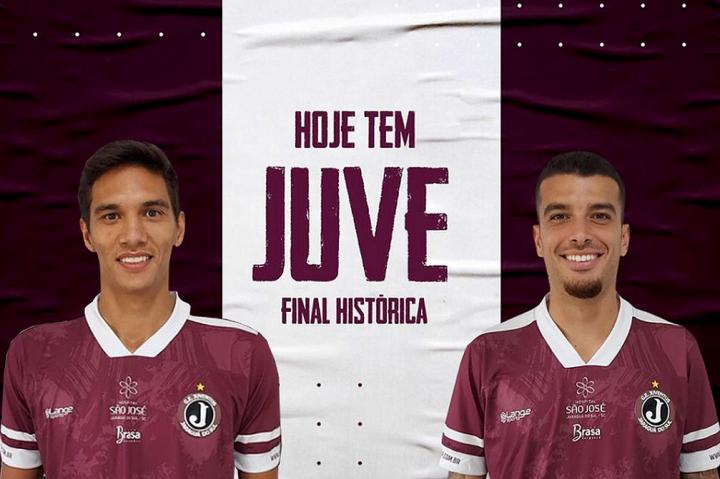 Bruno Xavier e Bruno Nunes fazem história no Juventus com vice da Copa Santa Caratina 2021 